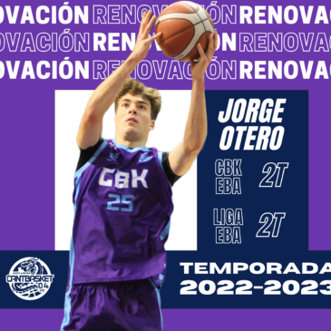 Jorge Otero, tercera temporada consecutiva en Liga EBA con Cantbasket 04